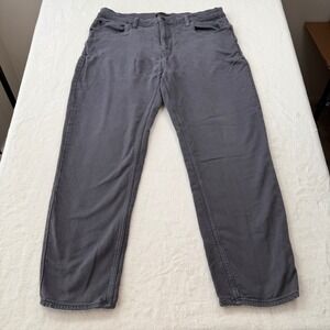 Banana Republic Traveler Pants Mens 36x30 Charcoal Grey Excellent 1620338 F23